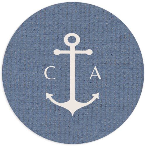 Coastal Love Wedding Stickers