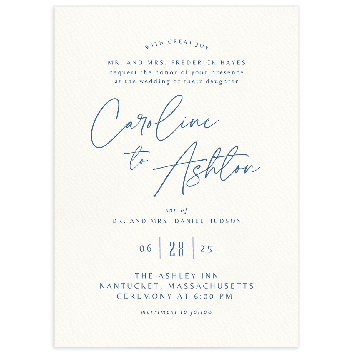 Coastal Love Wedding Invitations