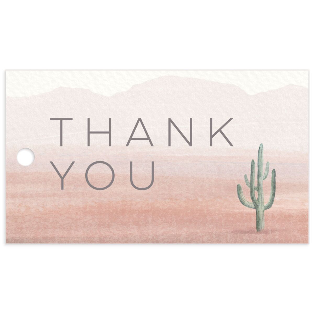 Painted Landscape Favor Gift Tags