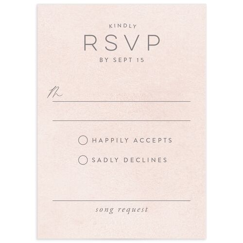 Painted Landscape Wedding Response Cards - 