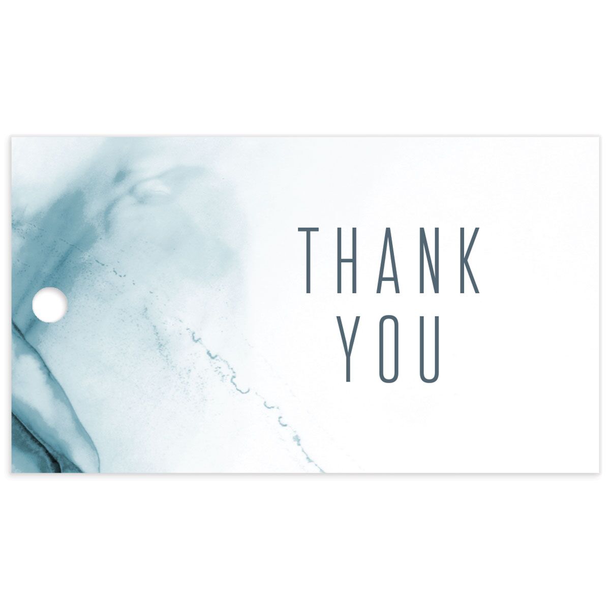 Modern Wave Favor Gift Tags