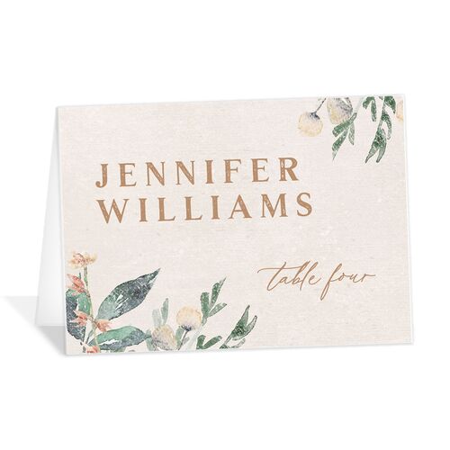 Rustic Vines Place Cards - 