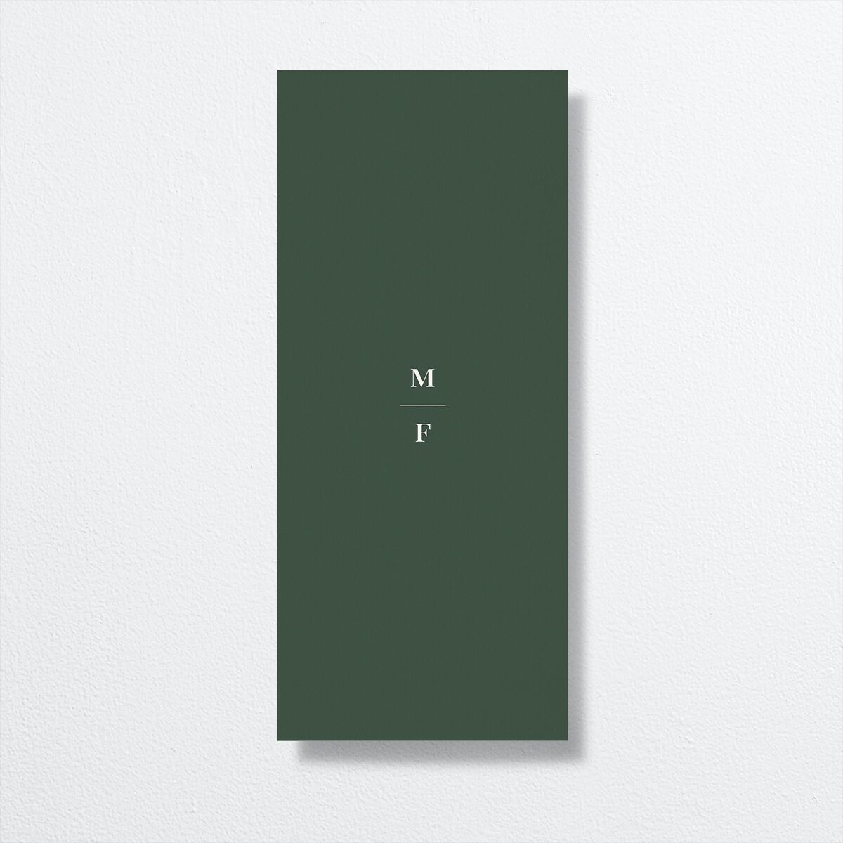 Botanical Branches Menus Dark Night Signature
