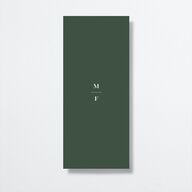 Botanical Branches Menus Dark Night Signature