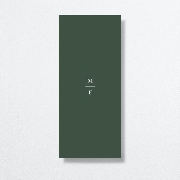 Botanical Branches Menus Dark Night Signature