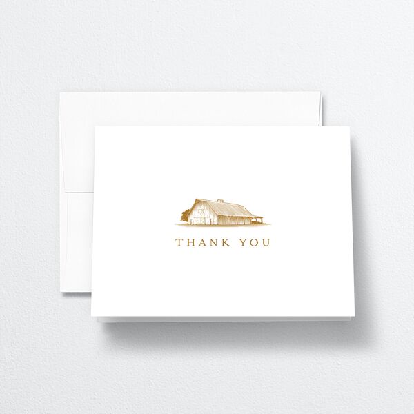 Classic Landscape Thank You Cards front
