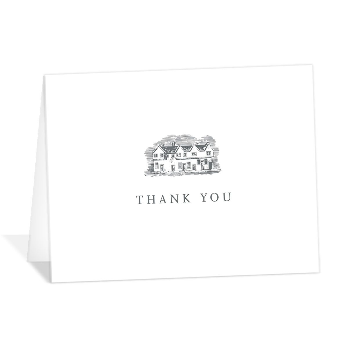 Traditional Landscape Thank You Cards