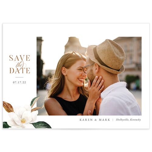 Romantic Blooms Save the Date Cards
