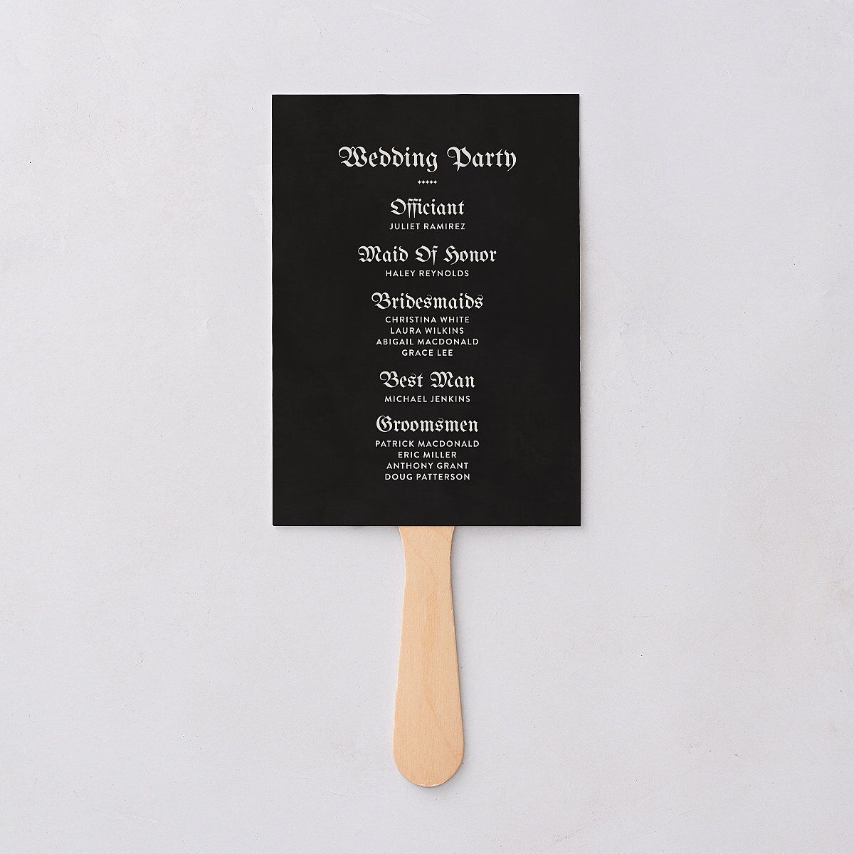 Moody Gothic Rose Fan Programs Midnight Signature Standard