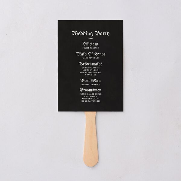 Moody Gothic Rose Fan Programs Midnight Signature Standard