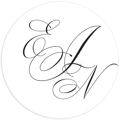 Exquisite Regency Wedding Stickers - 
