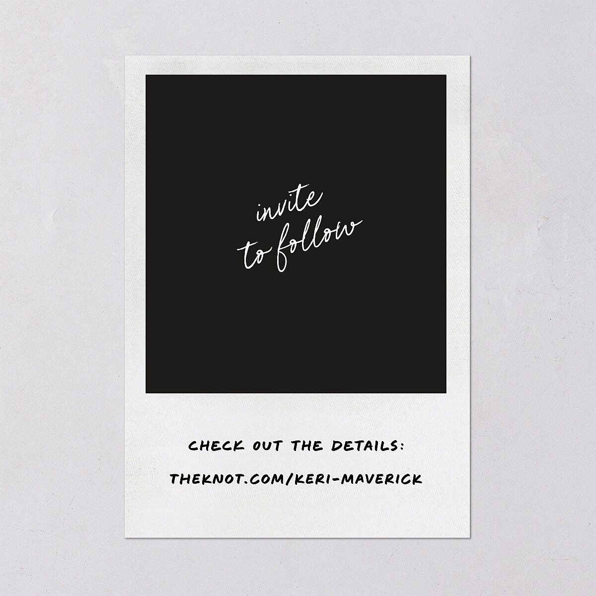Modern Writing Save the Date Cards Snow Signature smooth Blank No Standard