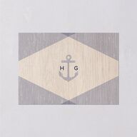 Vintage Nautical Wedding Response Cards French Blue Signature Standard