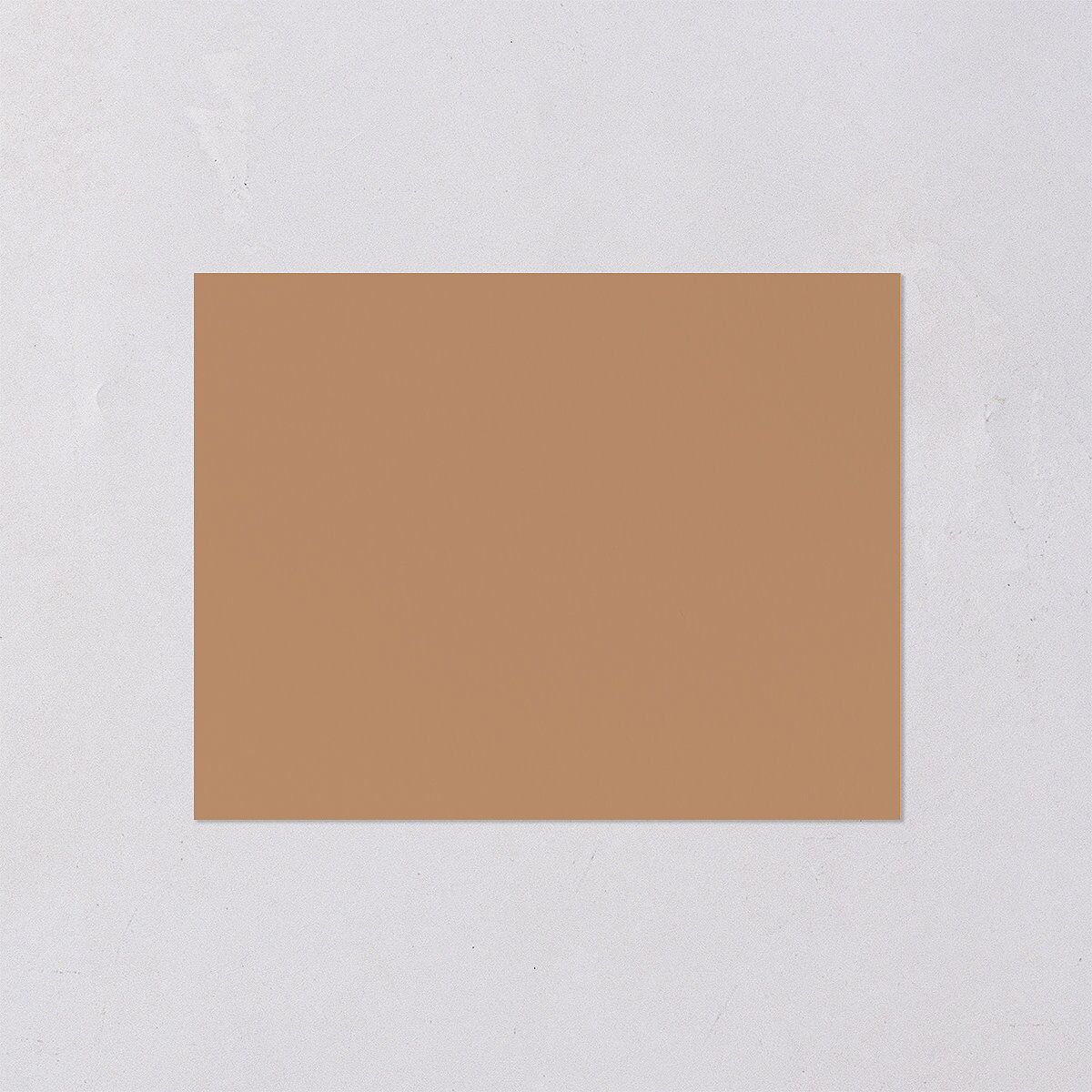 Bohemian Floral Hoop Save the Date Petite Cards Camel Signature smooth Blank No Standard