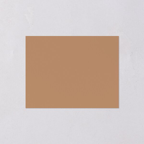 Bohemian Floral Hoop Save the Date Petite Cards Camel Signature smooth Blank No Standard