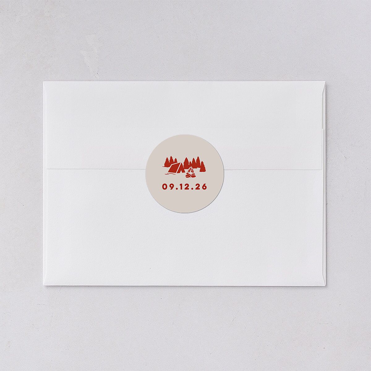Adventure Icon Wedding Stickers Ruby Sticker