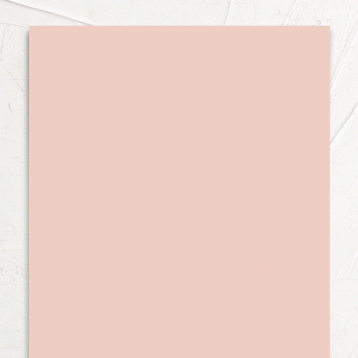 Neutral Bohemian Save the Date Cards Soft Pink Signature smooth No