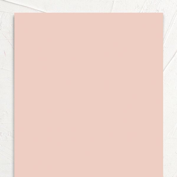 Neutral Bohemian Save the Date Cards Soft Pink Signature smooth No