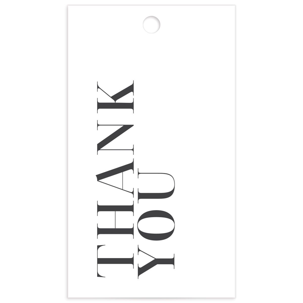 Contemporary Chic Favor Gift Tags