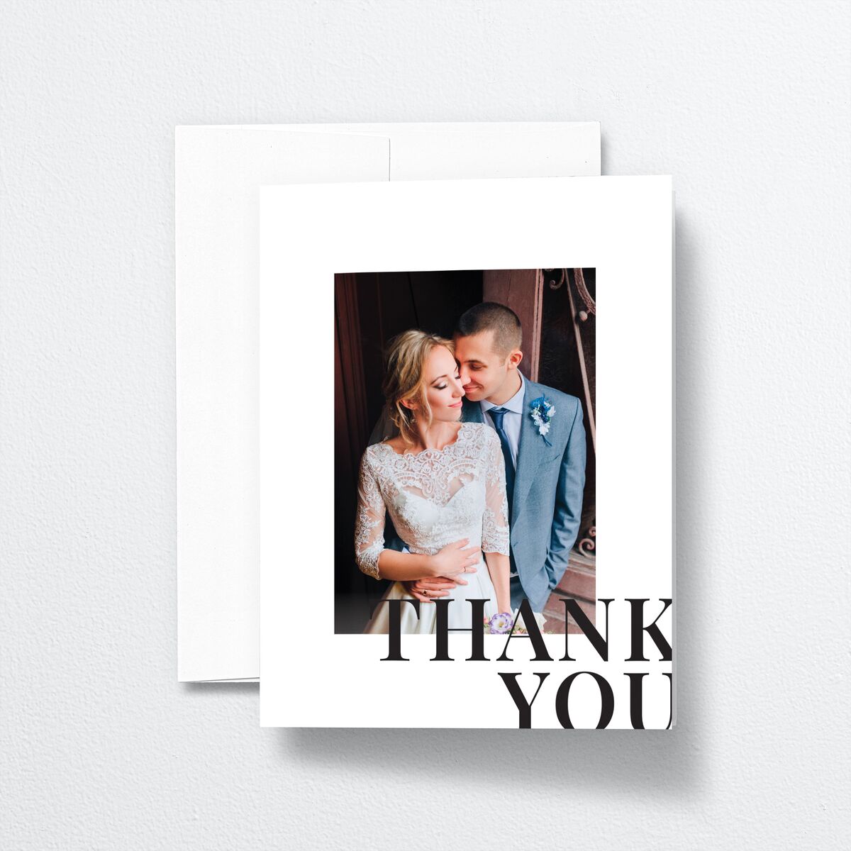 Modern Bodoni Thank You Cards front
