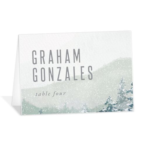 Painted Mountains Place Cards - 