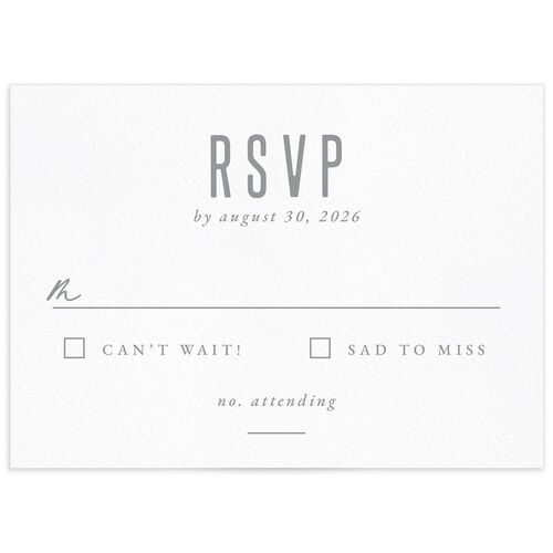 Painted Mountains Wedding Response Cards - 
