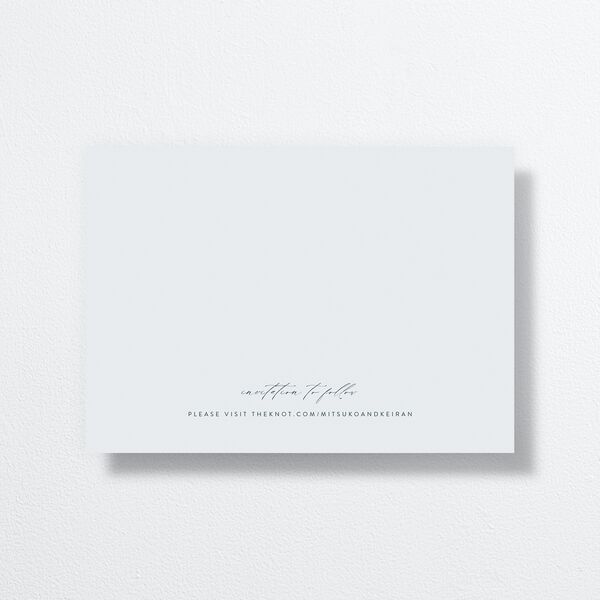 Floral Abstract Save The Date Cards Sapphire Signature smooth No