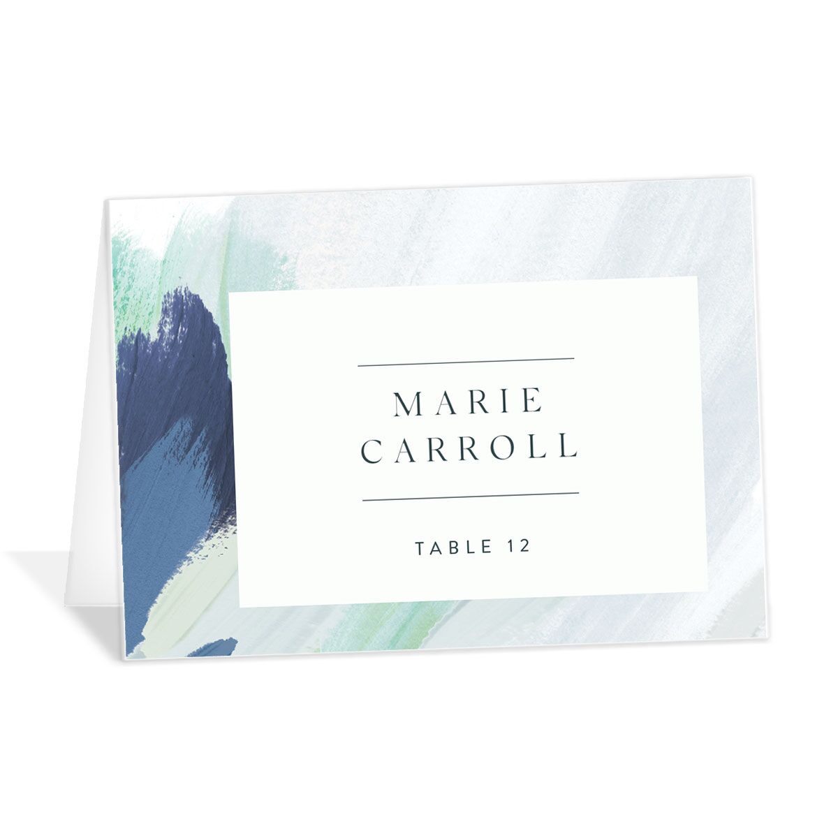 Floral Brushstroke Place Cards