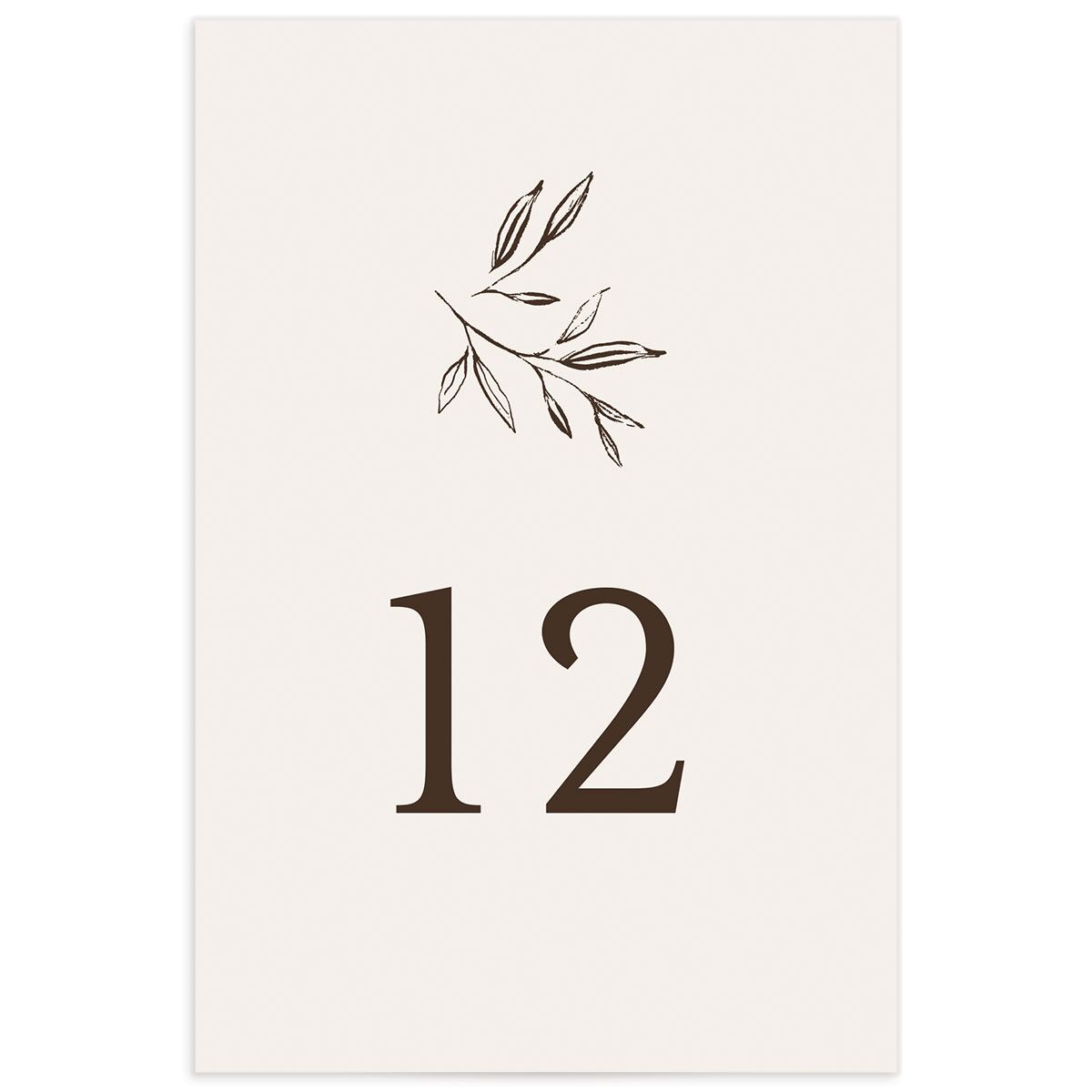 Minimal Leaves Table Numbers