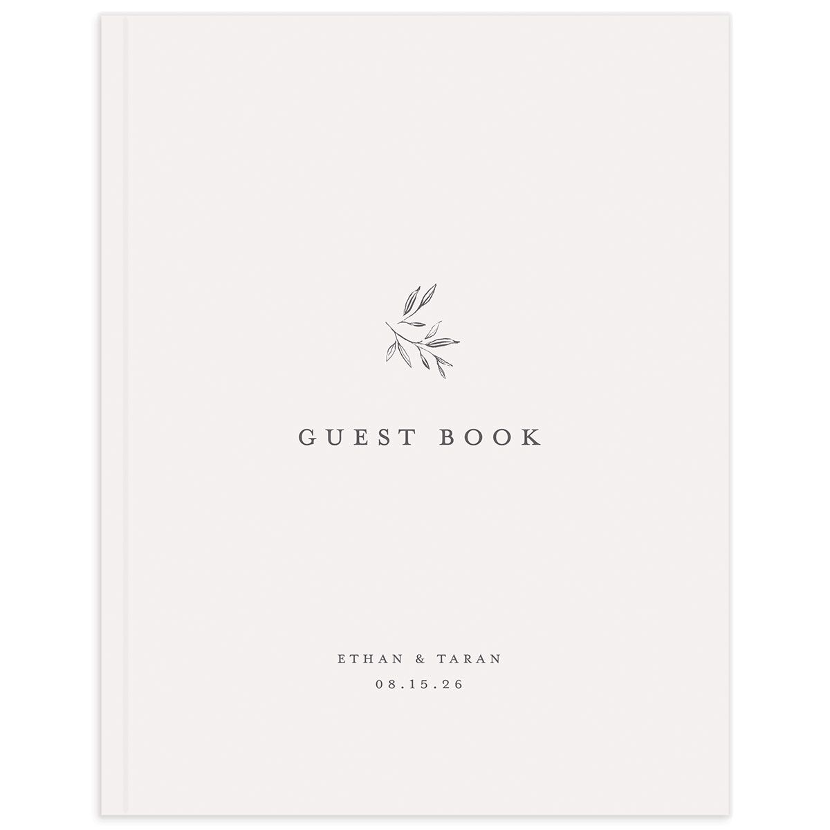 Simply Timeless Wedding Guest Book