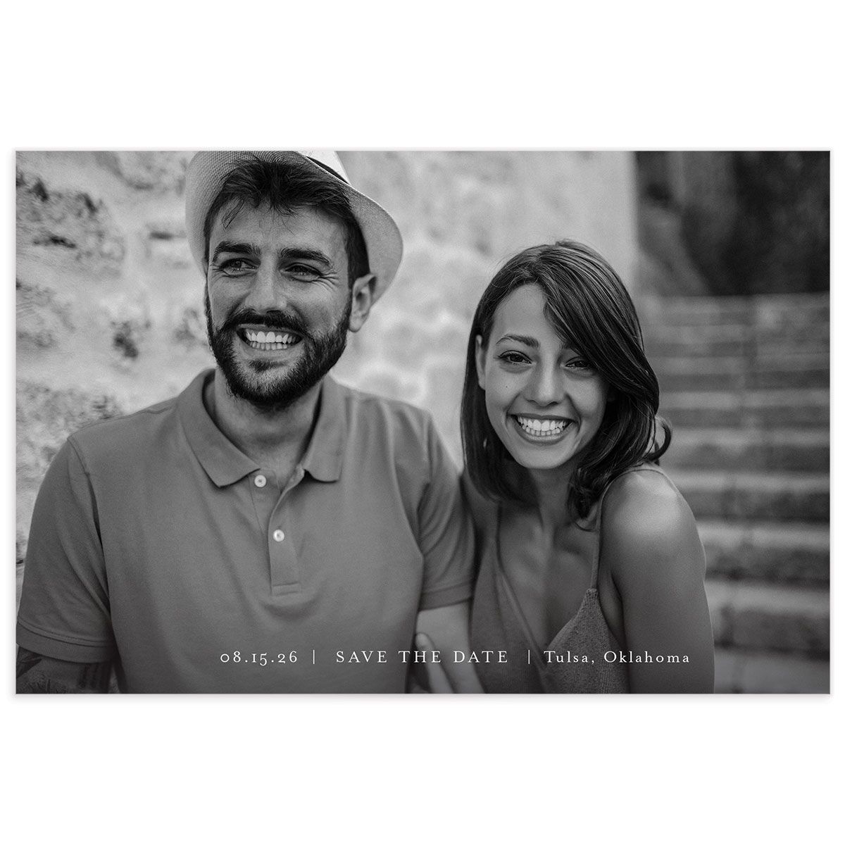 Simply Timeless Save the Date Postcards