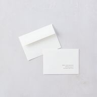 Curved Garland Wedding Response Cards Champagne Signature Standard