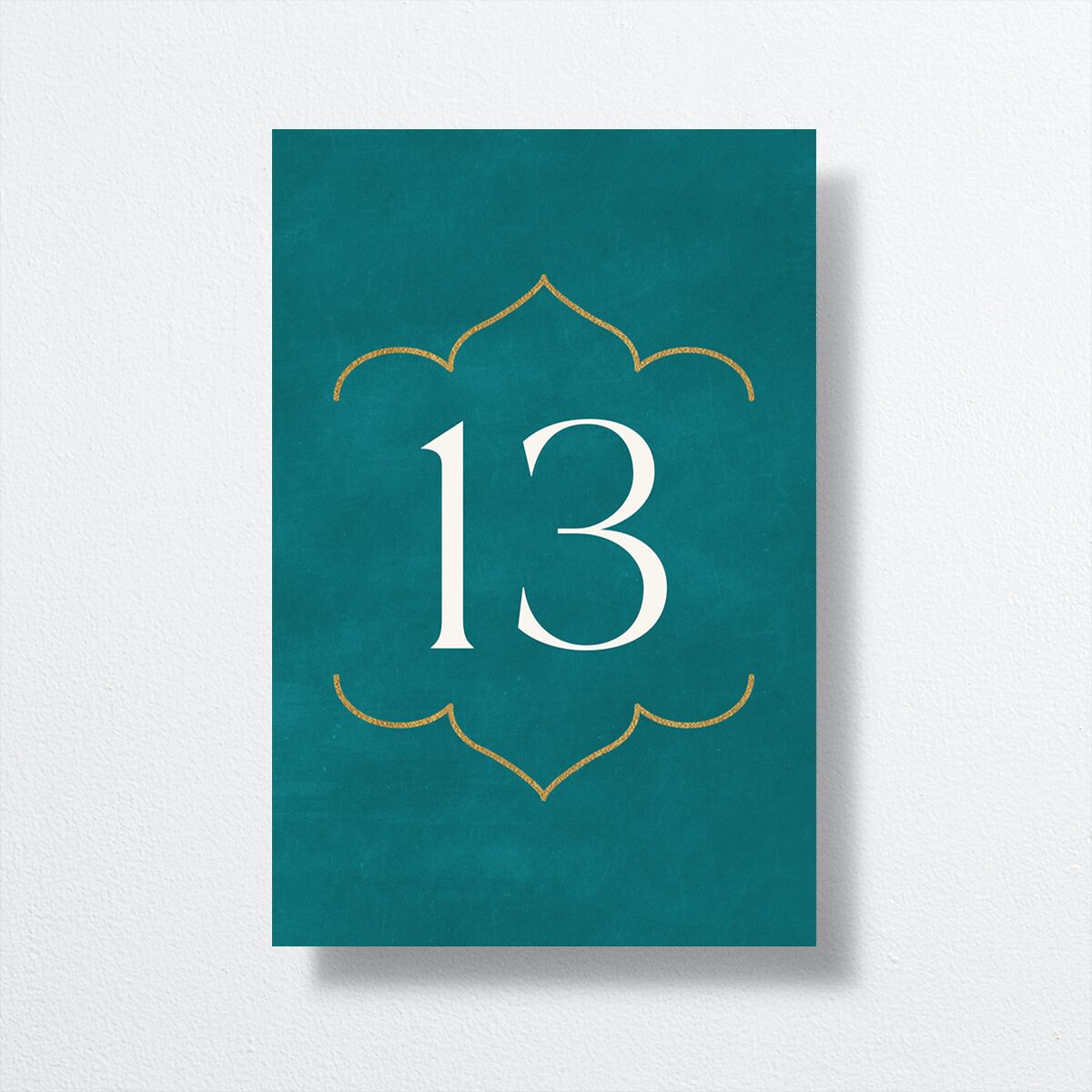 Ornamental Elegance Table Numbers front