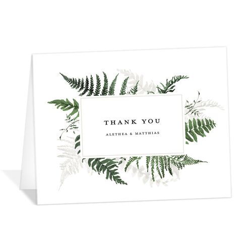Forever Fern Thank You Cards