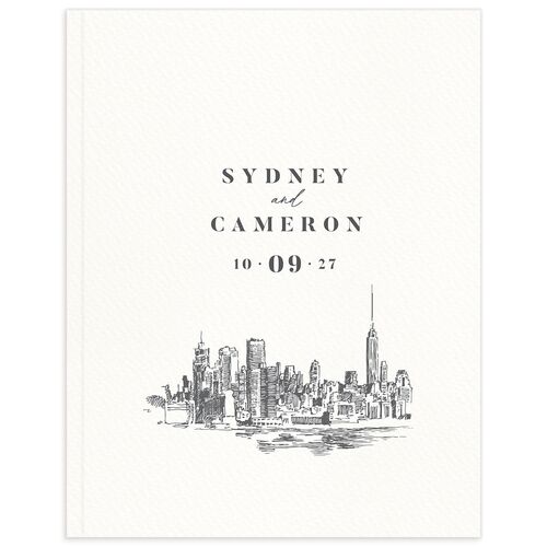 Love in NYC Wedding Guest Book - 