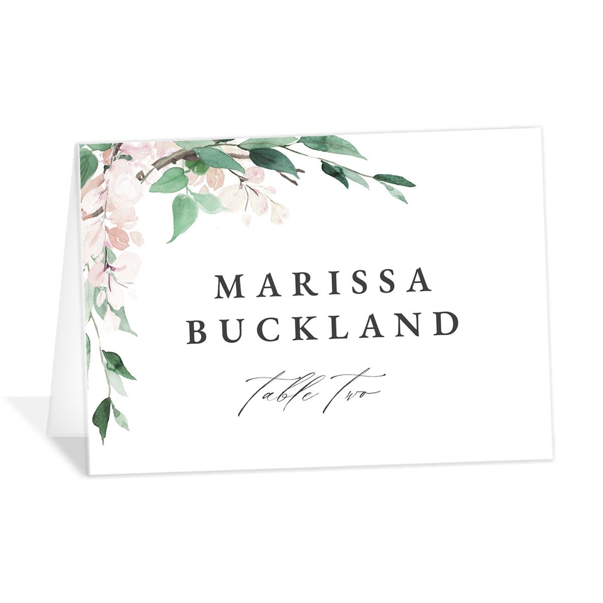 Enchanting Wisteria Place Cards