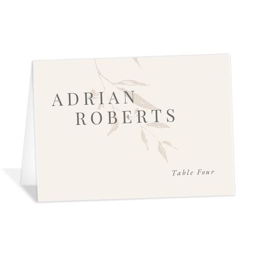 Rustic Minimal Place Cards - 