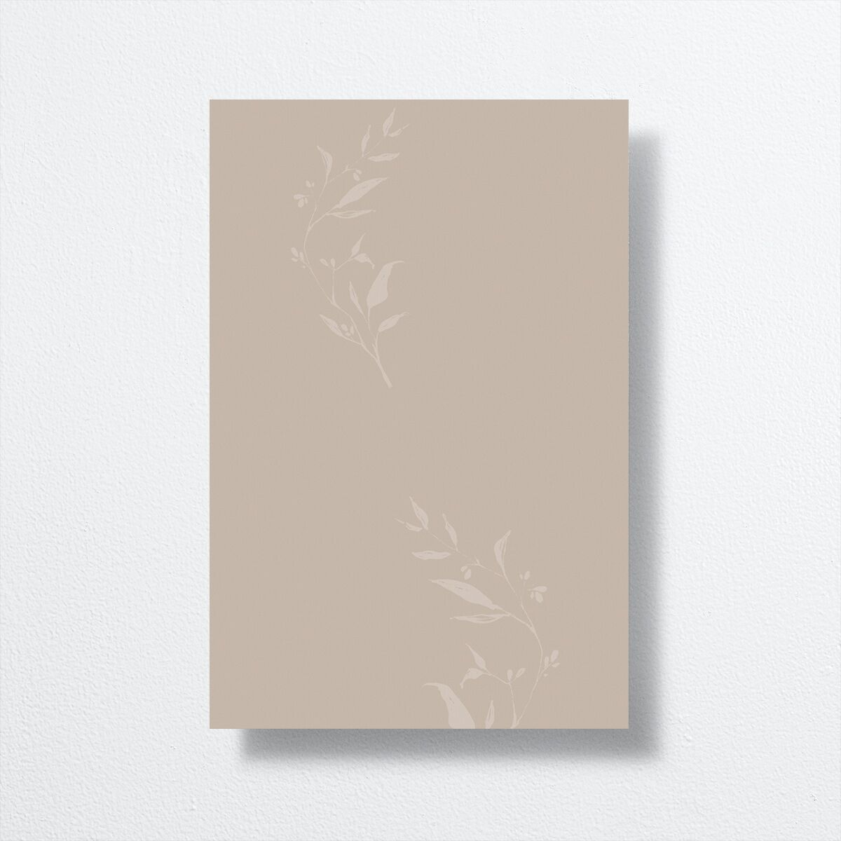 Rustic Minimal Table Numbers Champagne Signature