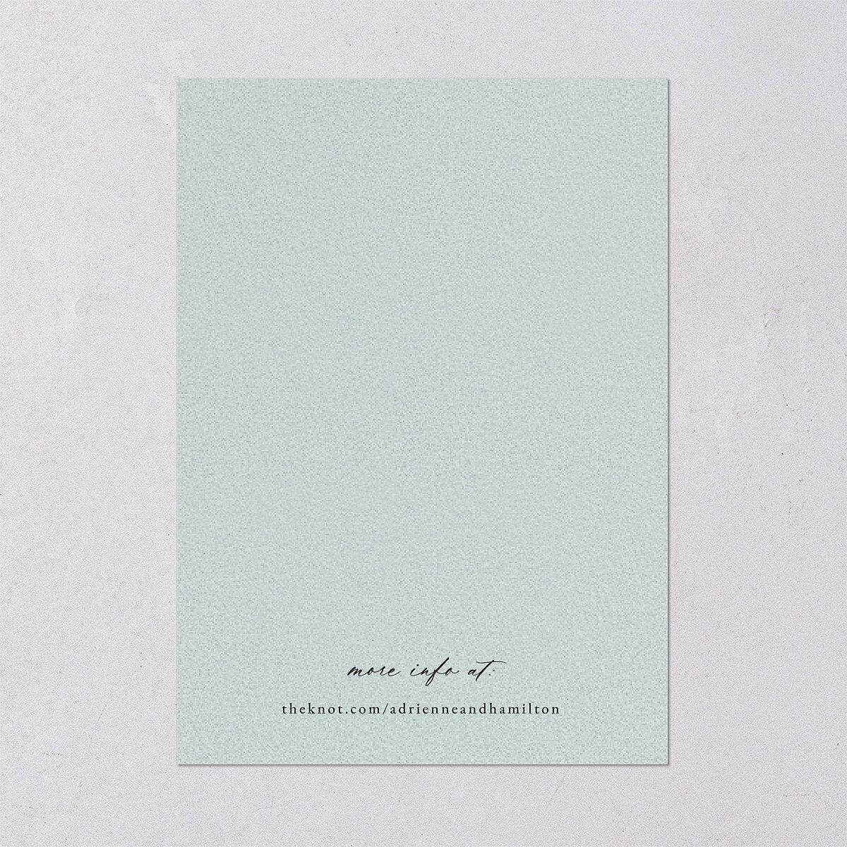 Beach Monogram Wedding Invitations — view 3