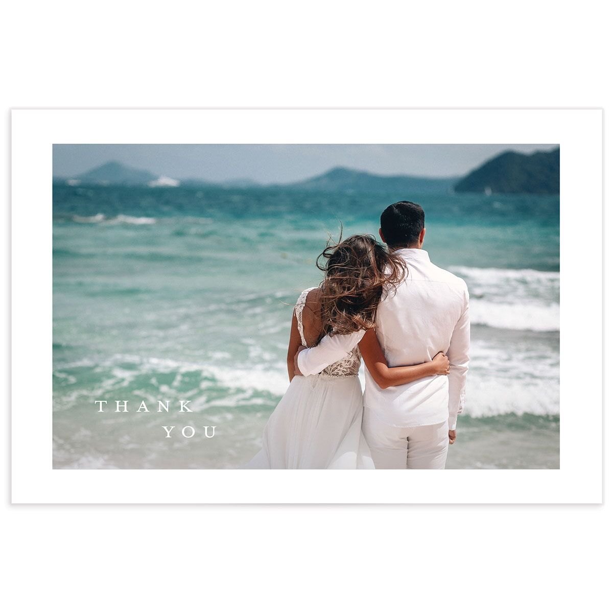 Painted Beach Thank You Postcards