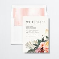 California Florals Change the Date Cards Cotton Signature