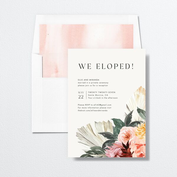 California Florals Change the Date Cards Cotton Signature