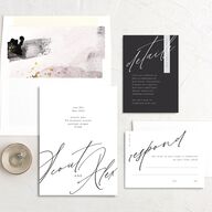 Modern Script Standard Envelope Liners Standard Pure White
