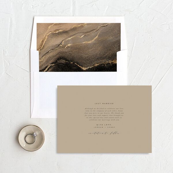 Elegant Typography Change the Date Cards Cotton Signature