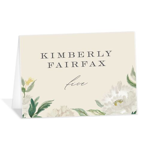 Floral Watercolor Place Cards