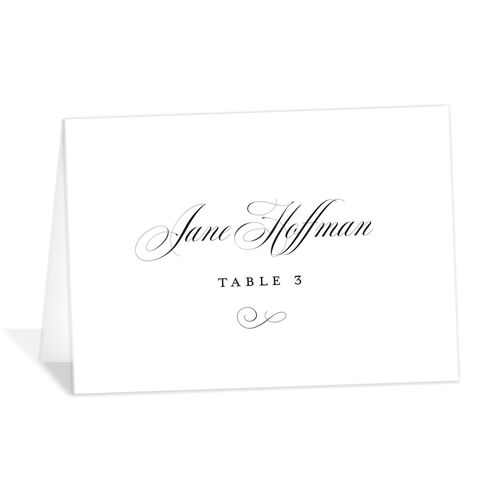 Sophisticated Script Place Cards