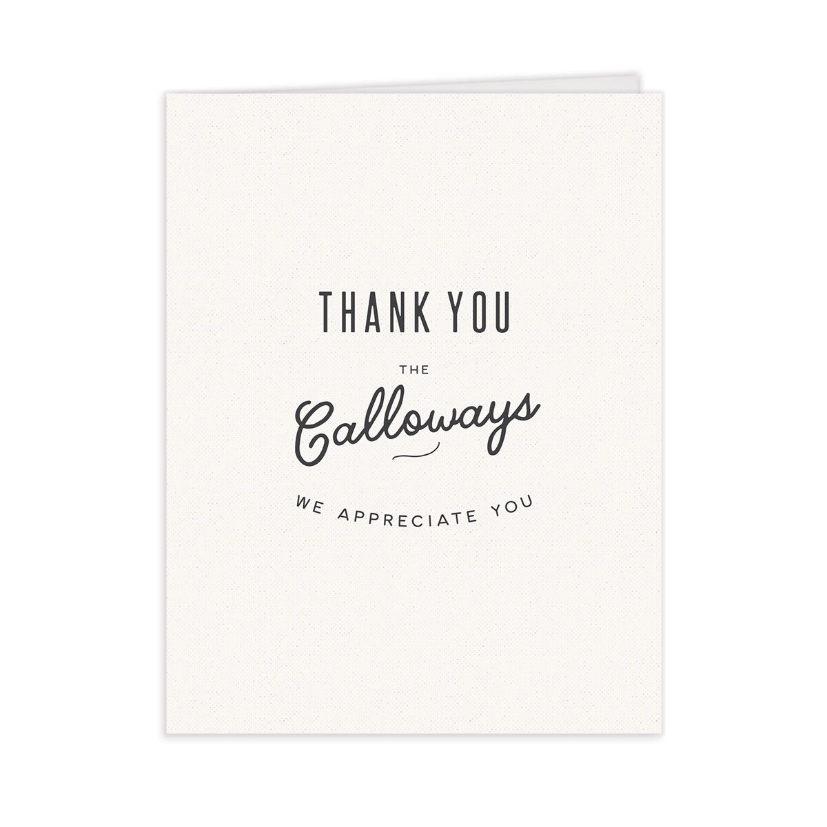 Industrial Marquee Thank You Cards