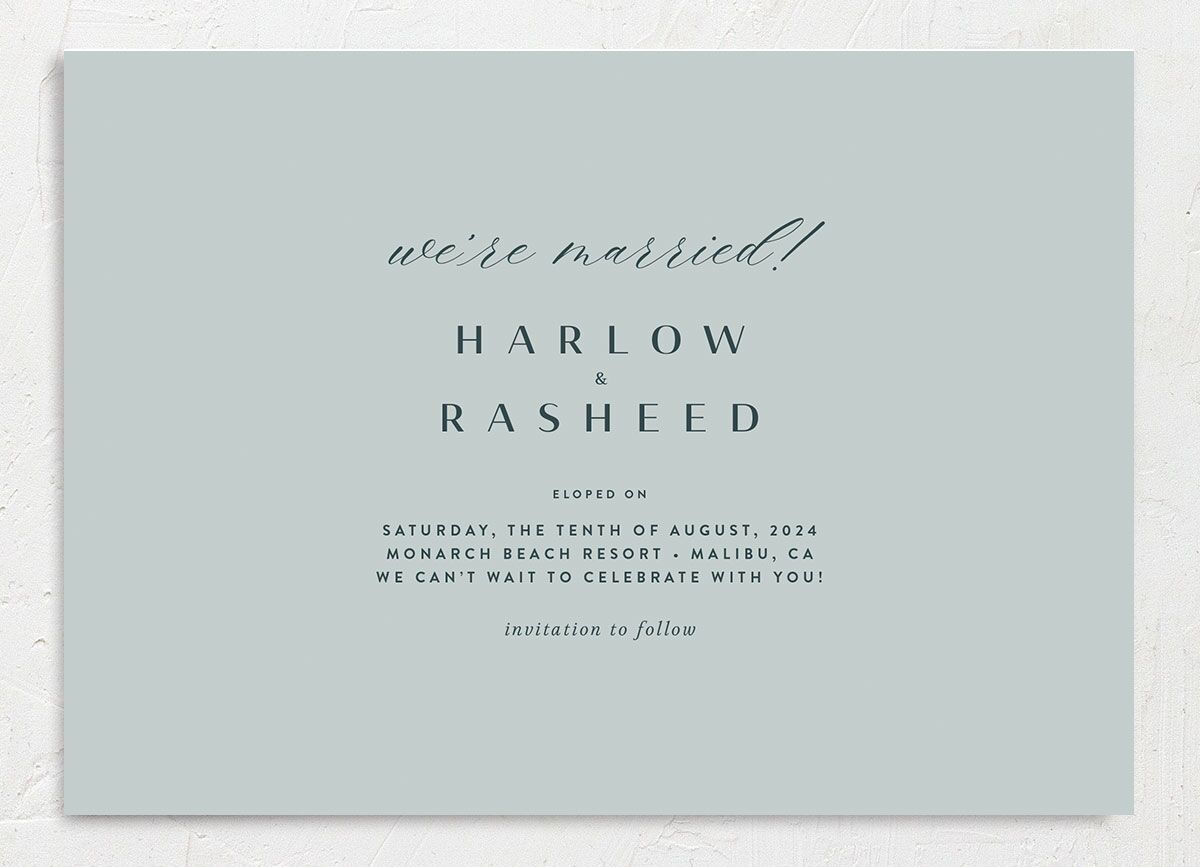 Abstract Wave Change the Date Cards Rose Pink Signature