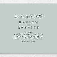 Abstract Wave Change the Date Cards Rose Pink Signature