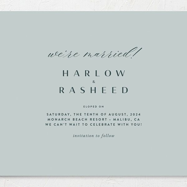 Abstract Wave Change the Date Cards Rose Pink Signature